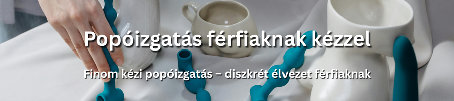 Biztonságos és gyengéd kézi stimuláció férfiak számára