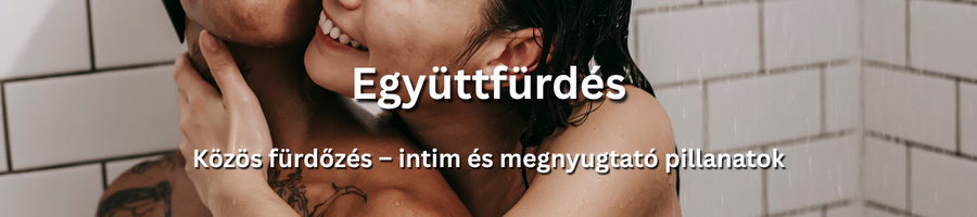 Nyugodt és meghitt pillanatok együtt a vízben